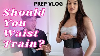 Why a waist trainer PREP VLOG [upl. by Polard]