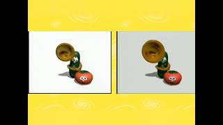 VeggieTales Theme Song 1998 animation comparison [upl. by Nagam481]