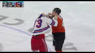 Matt Rempe Drops The Gloves With Nicolas Deslauriers [upl. by Enniotna]