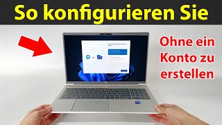 So richten Sie Windows 11 ein ohne ein MicrosoftKonto oder eine EMailAdresse zu erstellen [upl. by Ytak]