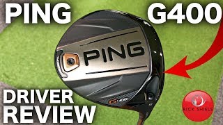 NEW PING G400 DRIVER REVIEW [upl. by Nylirac]