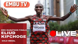 Live Paris Olympics Marathon Kicks Off with Eliud Kipchoge Leading the Pack [upl. by Serg]