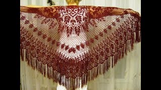 Crochet Patterns for crochet shawl 2811 [upl. by Otis]