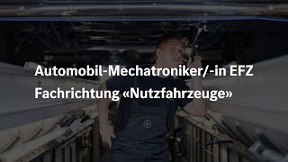 NutzfahrzeugMechatronikerin EFZ MercedesBenz Nutzfahrzeuge  Merbag [upl. by Avrit212]