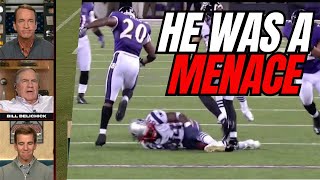 Bill Belichick Cant SHUT UP About Ed Reed On Manning Cast [upl. by Sarene638]