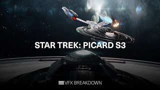 Star Trek Picard Season 3 VFX Breakdown [upl. by Terrilyn500]