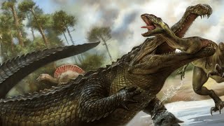 Sarcosuchus  The BIGGEST Crocodilian That Ever Lived [upl. by Hgielrahc]