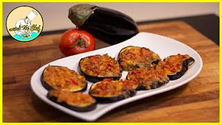 BERENJENAS GRATINADAS AL HORNO CON QUESO Y TOMATE 🍆🍅🧀  What the Chef [upl. by Alyson]