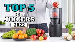 Top 5 BEST Slow Juicers to Buy in 2022  Best Masticating Juicers BestSlowJuicer BestJuicer [upl. by Euell]