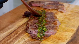 Ribeye con Chimichurri en Freidora de Aire  ASMR de Cocina [upl. by Hansen]