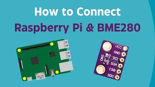 Beginner Tutorial How to Connect Raspberry Pi and BME280 for Pressure Temperature and Humidity [upl. by Pomcroy]