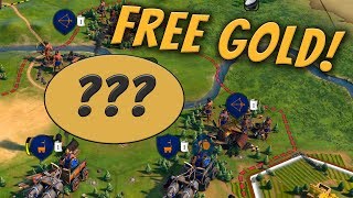 How to Make Gold From Nothing in Civ 6 Civilization 6 Gold Exploit [upl. by Itagaki]