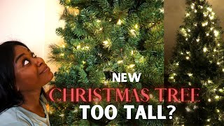 NEW 9ft TALL Christmas Tree UNBOXING  WILL IT FIT [upl. by Huckaby]