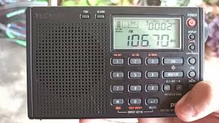 RTM Radio Klasik 1067 MHz Gunung Pulai Johor Bahru Terima Isyarat dari Tangkak Johor [upl. by Niasuh]