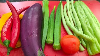 Virgies Vlog is live Slicing Vegetables [upl. by Ashien82]