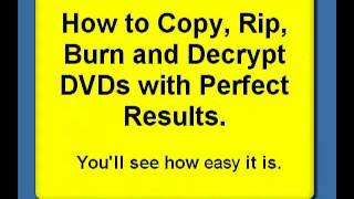 Copy Rip Burn DVD Copies Free [upl. by Alric]