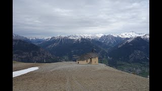 Notre dame des neiges 2292m audessus de Briançon [upl. by Liw]