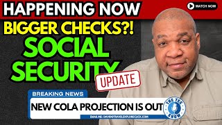 2025 Social Security COLA Bigger Checks In New Projection [upl. by Perr]