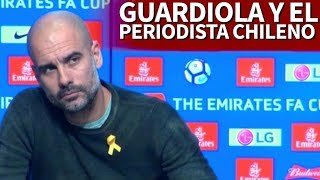 Hacía años que no se le veía así Guardiola y un periodista  Diario AS [upl. by Touber150]