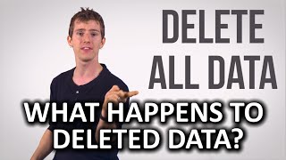 What Happens to Deleted Data as Fast As Possible [upl. by Bria]