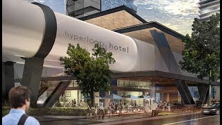 Hyperloop Hotel  Lets You To Travel Between Cities Without Leaving Hotel Room [upl. by Mcwilliams485]