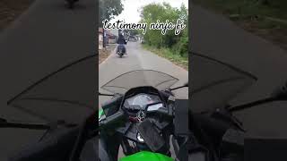 cek pisik motor ninja 2017 [upl. by Lemaj757]