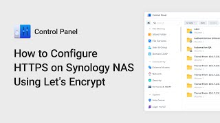 How to Configure HTTPS on Synology NAS Using Lets Encrypt  Synology [upl. by Luhey]