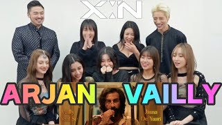 KPop Indian Idols reaction to Bollywood MV😱ANIMAL ARJANVAILLYxinofficial XIN AOORA [upl. by Leahcimdivad]