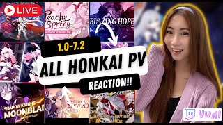 WE ARE WATCHING ALL THE HONKAI PVS   Honkai Impact 3rd [upl. by Annayad]