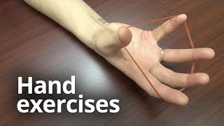 Hand exercises for strength and mobility [upl. by Neeoma]