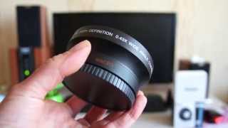 Review Vivitar 043x Wide Angle Lens with Macro 67mm [upl. by Woodall]