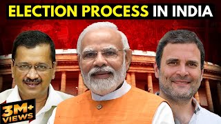 Election Process in india  Types of Elections  Hindi [upl. by Aileduab]