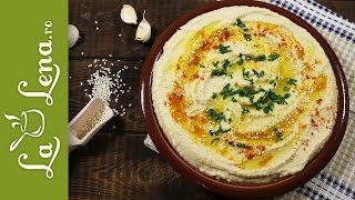 Hummus  reteta cea mai simpla [upl. by Yerffoej707]