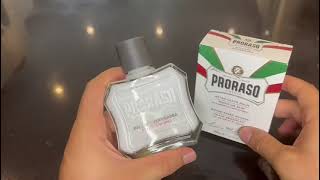 Features amp Review Proraso After Shave Balm [upl. by Stoeber]