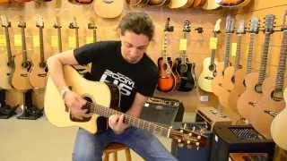 TAKAMINE P5DC Natural DEMO  Lucky Music Network [upl. by Nordek]