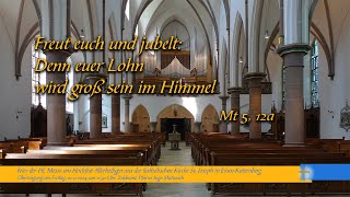 Hl Messe am Hochfest Allerheiligen aus der Pfarrei Hll Cosmas amp Damian  Essen [upl. by Oilime]