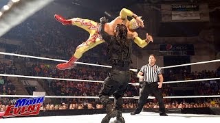 Sin Cara amp Los Matadores vs The Shield WWE Main Event Feb 19 2014 [upl. by Delastre]