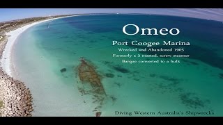 Omeo shipwreck Coogee Western Australia [upl. by Martella734]