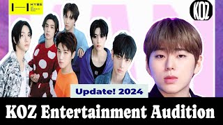 KOZ Entertainment Audition Updated Kpop Audition 2024 Zico Boy Next Door Kpop Audition Tutorial [upl. by Adnirak]