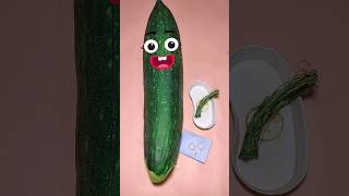 Sponge Gourd infection surgery 🐥 fruit surgery shorts fruitsurgery Fruitfix54 [upl. by Atterahs]