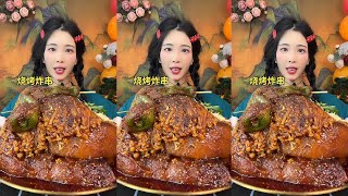 Mukbang People addicted to food EP146  Chewing sound and rich aroma [upl. by Sixela]