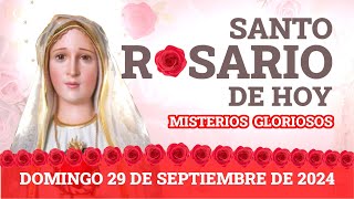 Santo Rosario del Día  Domingo 29 de Septiembre de 2024  Los Misterios Gloriosos rosariodehoy [upl. by Lisab378]