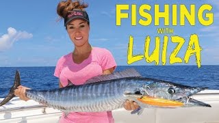 Fishing with Luiza for Louisianas BEST Tuna [upl. by Lorak20]