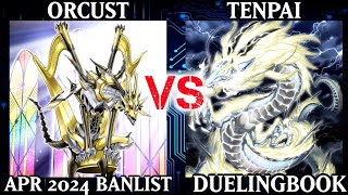 Orcust vs Tenpai  High Rated  Dueling Book [upl. by Hoj]