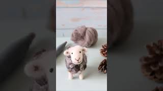 Needle Felting For Beginners needlefelting needlefeltingtutorial needlefeltingforbeginners [upl. by Mis]