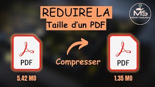 Comment réduire la taille dun fichier PDF [upl. by Tanner]