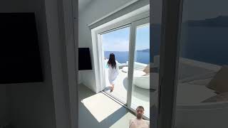 travel santorini vacation santorinitravel pool hotel summer reggaeton music musica [upl. by Accebar]