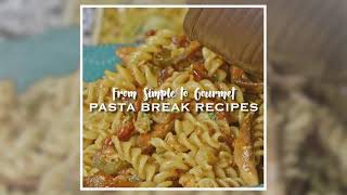 FUSILLI PASTA BREAK RECIPE [upl. by Lombard]