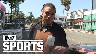 Chase Claypool Would Love Steelers Trade For Julio Jones  TMZ Sports [upl. by Akirderf]