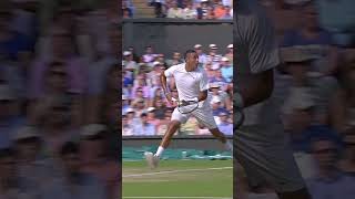 Incredible Nick Kyrgios shot against Rafa Nadal [upl. by Adnawuj999]